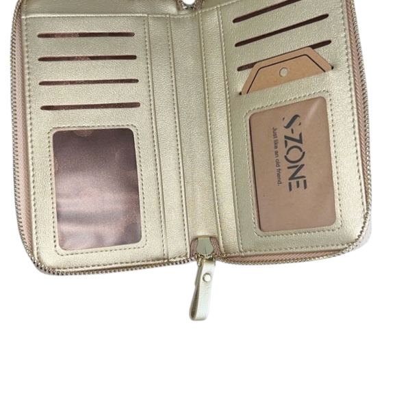 S-Zone Small Crossbody Bag - Cell Phone Purse RFID Blocking Wallet - Picture 7 of 7